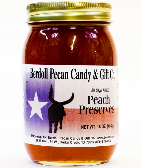 PEACH PRESERVES, NO SUGAR ADDED